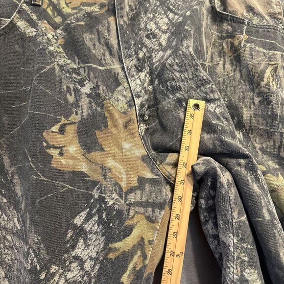 Wrangler Pro Gear Camo Pants Fleece Lined Mens 42x32 Hunting Mossy Oak Break Up - Picture 8 of 12